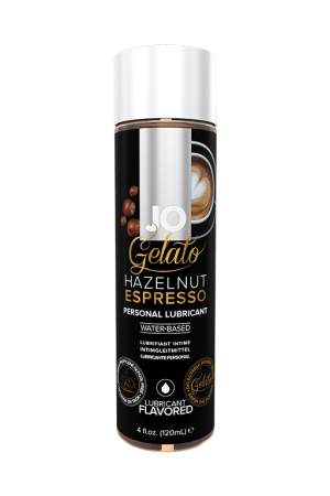 Вкусовой лубрикант "Эспрессо с лесным орехом" / JO Gelato Hazelnut Espresso 4oz - 120 мл.