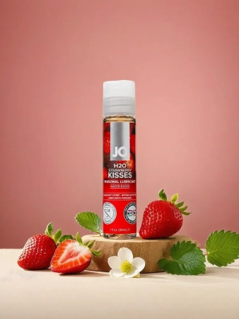 Съедобная смазка JO Клубника, 30 мл — купить в Алматы 5