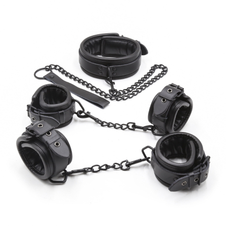 Бдсм набор Dark Desires из 3 предметов, черный